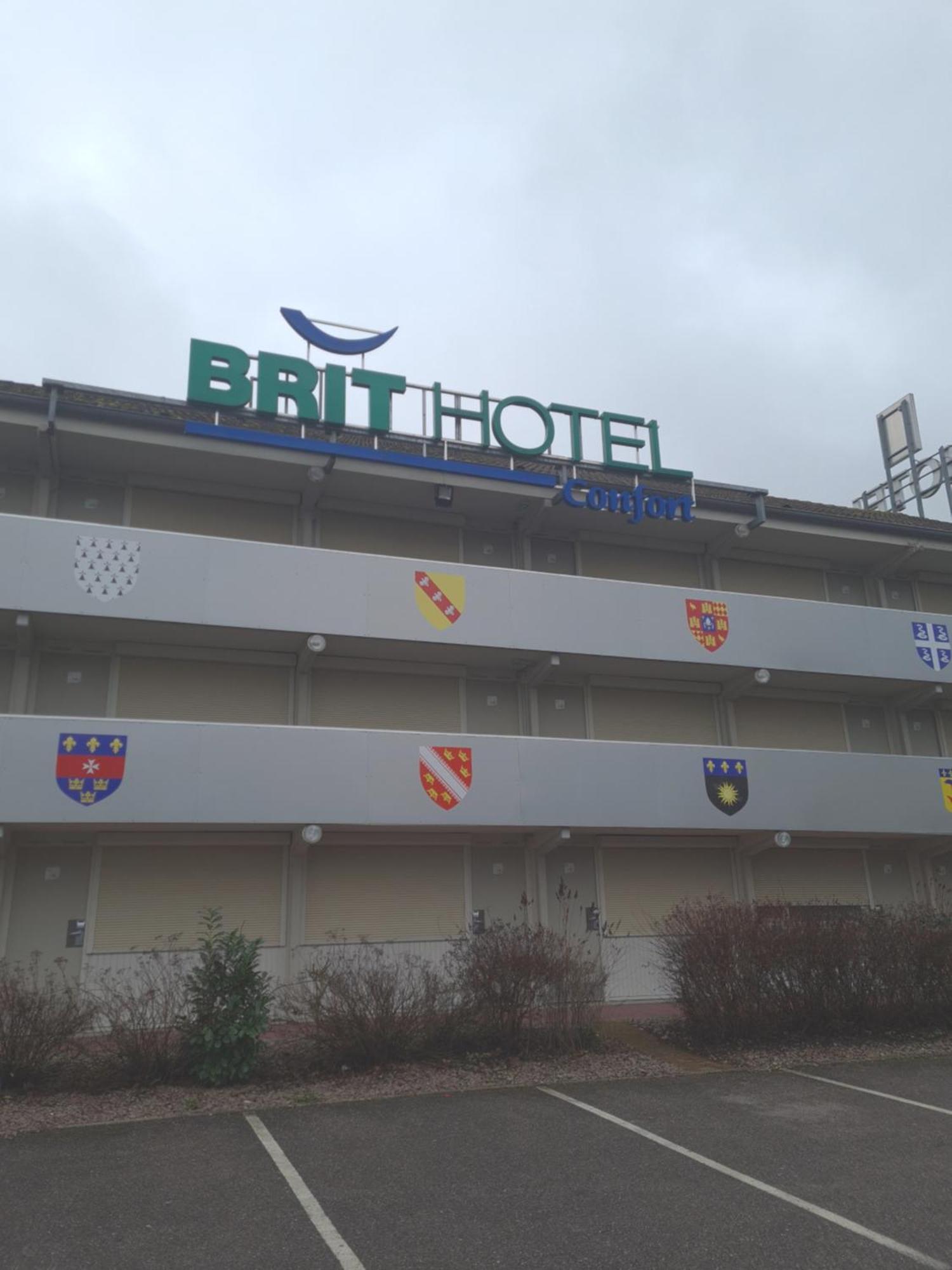 Brit Hotel Confort Nancy Lunéville エクステリア 写真